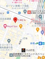 Spa Grandeのアクセス地図